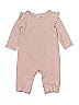 Just One You Made by Carter's Tan Long Sleeve Onesie 0-3 MO / 3 MO - photo 1