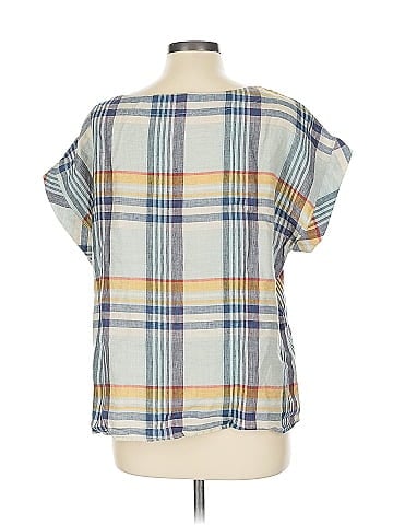 L.L.Bean Signature Short Sleeve Blouse (view 2)