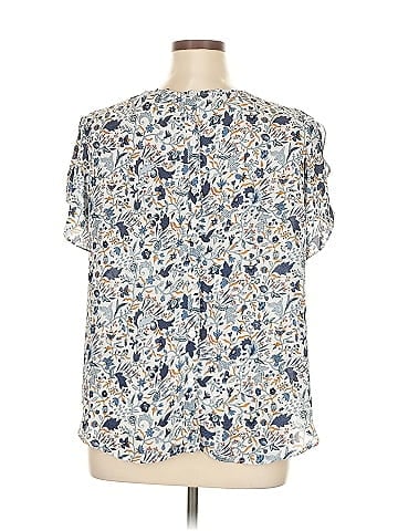 PREMISE Short Sleeve Blouse (view 2)