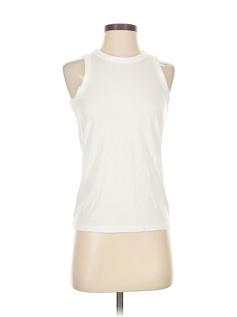 Click to view more detailed imagery on our partner's website Pre-owned J.crew Factory Store Sleeveless T-shirt In White