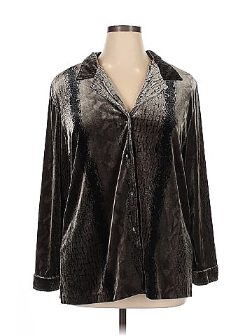 Sag Harbor Long Sleeve Blouse (view 1)