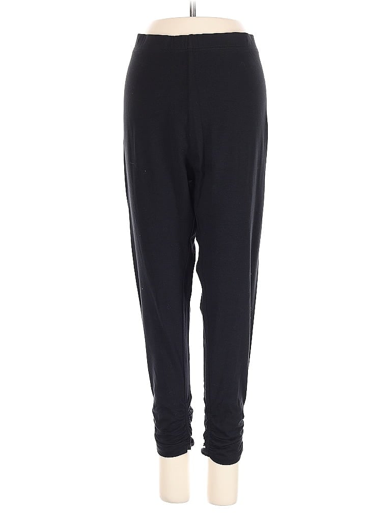 Pre-owned Old Navy Track Pants In Black