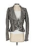 Banana Republic Tweed Gray Wool Blazer Size 4 - photo 1