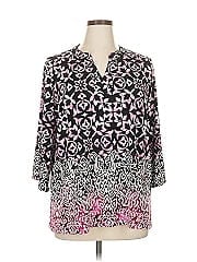 Susan Graver 3/4 Sleeve Blouse