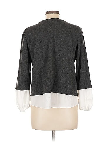 Anne Klein Long Sleeve Top (view 2)