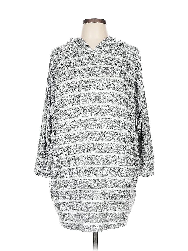 41HAWTHORN Pre-owned Poncho In Silver