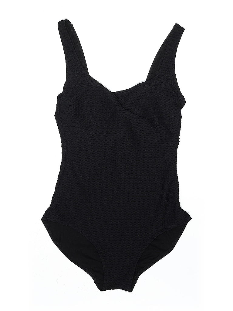 Pre-owned Essentials By Gottex Bodysuit In Black