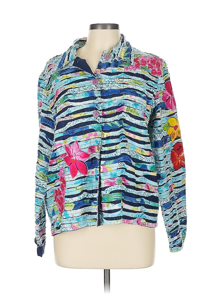 Pre-owned Keren Hart Jacket In Blue