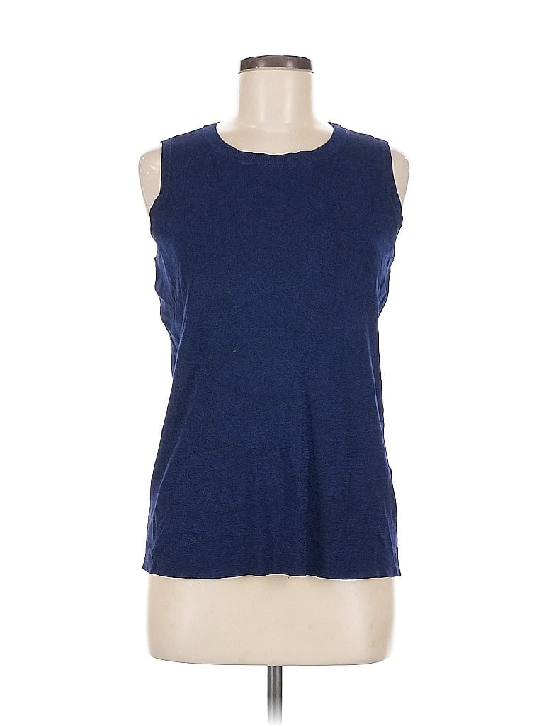 CHICO'S Pre-owned Sleeveless T-shirt In Blue