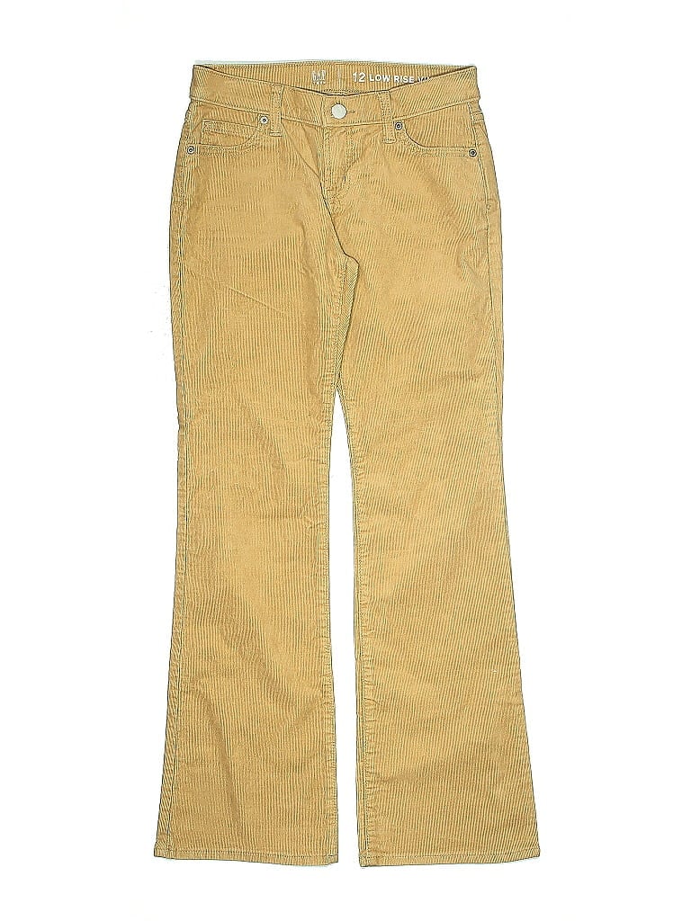 Pre-owned Gap Kids' Khaki Pant In Gold