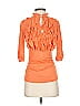 Arden B. Orange 3/4 Sleeve Blouse Size XS - photo 1