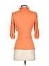 Arden B. Orange 3/4 Sleeve Blouse Size XS - photo 2