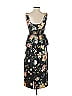 Tuckernuck 100% Polyester Floral Black Cocktail Dress Size 2 - photo 2