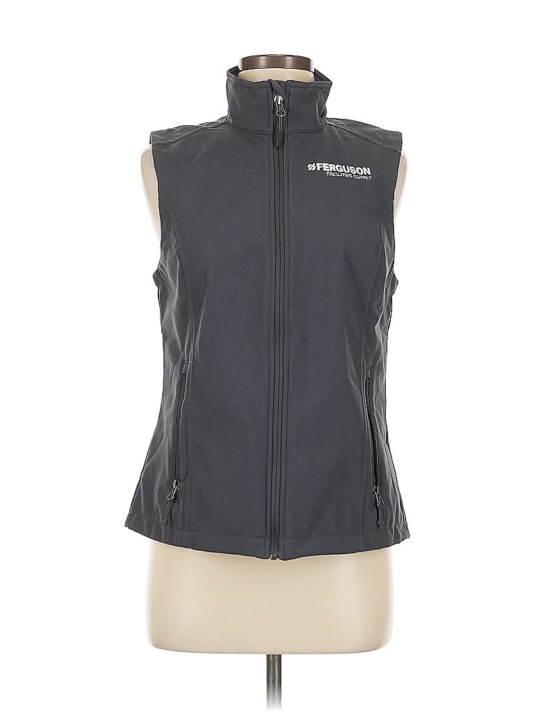 Click to view more detailed imagery on our partner's website Pre-owned Port Authority Vest In Gray