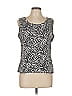212 Collection Ivory Sleeveless Top Size L - photo 1
