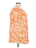 JM Collection Floral Orange Short Sleeve T-Shirt Size 3X - photo 3