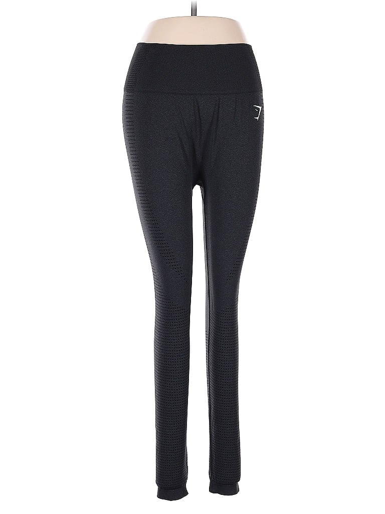 Pre-owned Gymshark Active Pants In Black