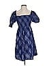 Hill House Argyle Blue Casual Dress Size S - photo 1