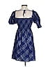 Hill House Argyle Blue Casual Dress Size S - photo 2