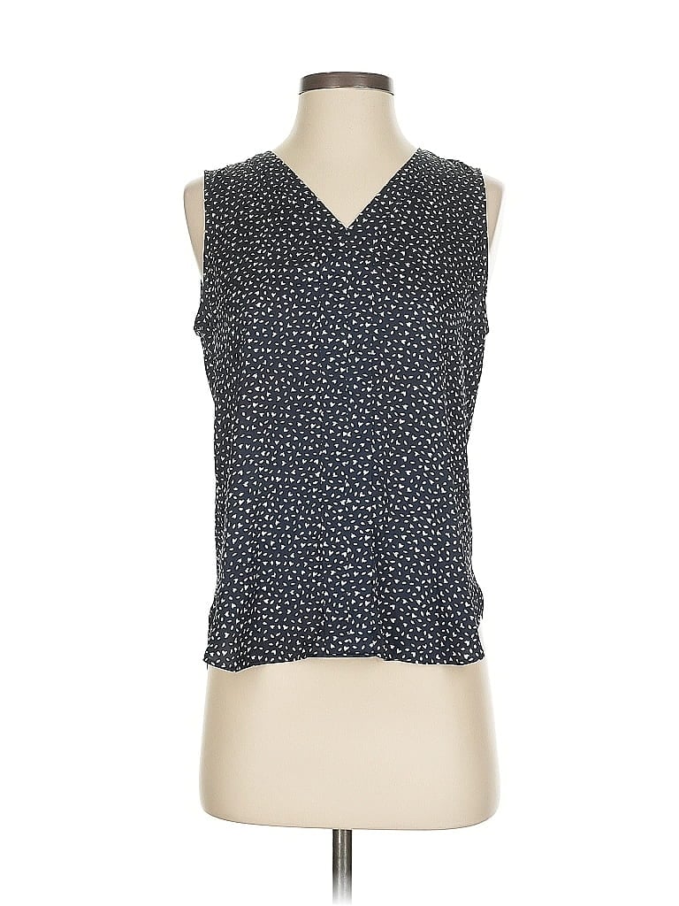Pre-owned Banana Republic Sleeveless Blouse In Blue