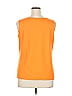 Ruby Rd. 100% Nylon Solid Orange Sleeveless T-Shirt Size 1X - photo 2