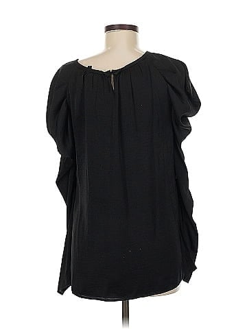 BCBGMAXAZRIA Short Sleeve Blouse (view 2)