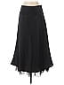 Mossimo 100% Polyester Solid Black Formal Skirt Size 4 - photo 1