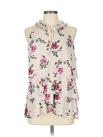 White House Black Market Sleeveless Blouse (view 1)