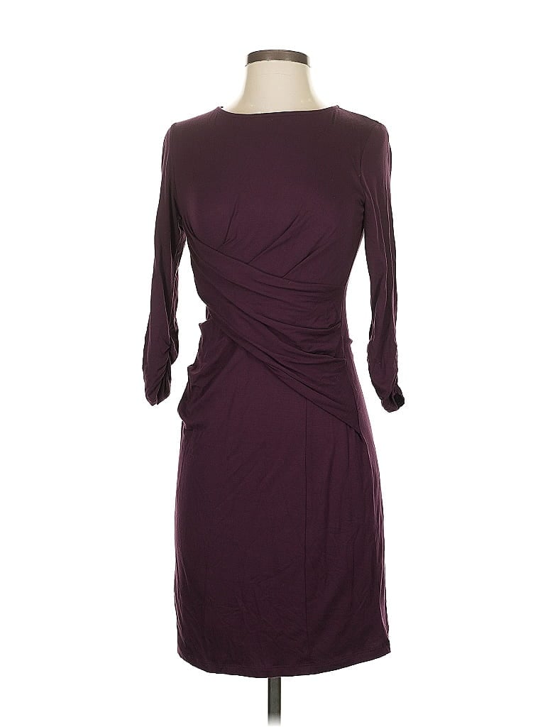 Pre-owned Kut From The Kloth Cocktail Dress In Burgundy