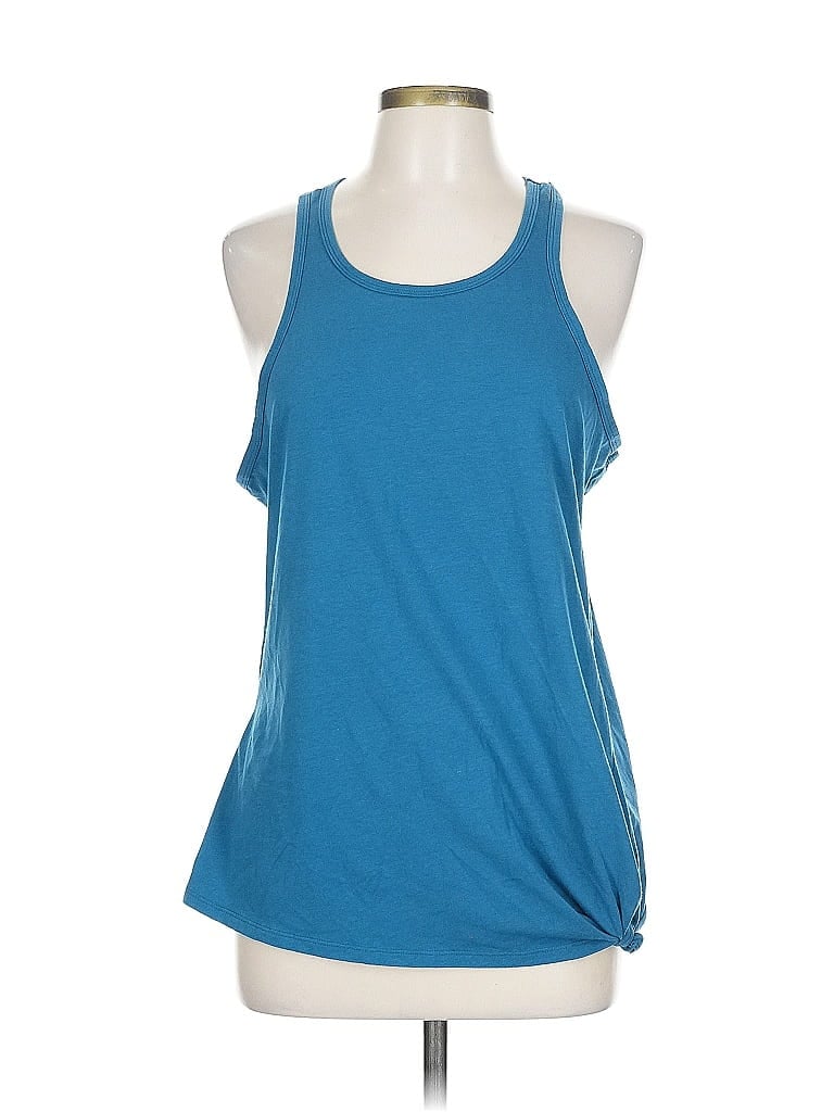 Pre-owned Z By Zella Active Tank Top In Blue