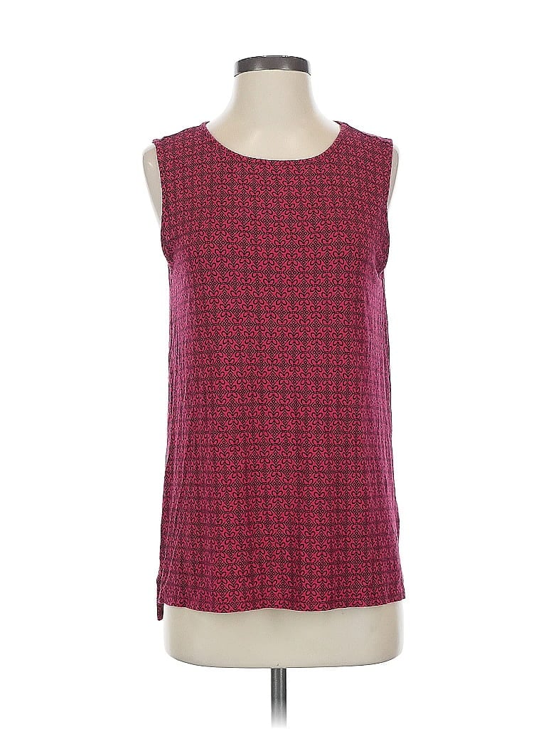 Pre-owned Jjill Sleeveless T-shirt In Pink