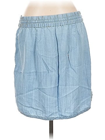 Ann Taylor LOFT Outlet Denim Skirt (view 2)