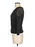 Classiques Entier 100% Nylon Black 3/4 Sleeve Top Size M - photo 4