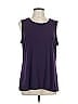 Christopher & Banks Purple Sleeveless Top Size L - photo 1