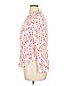 Velvet Heart 100% Rayon Hearts Red 3/4 Sleeve Blouse Size XL - photo 5