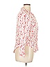 Velvet Heart 100% Rayon Hearts Red 3/4 Sleeve Blouse Size XL - photo 4
