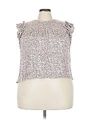 Scoop Sleeveless T Shirt
