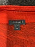Lilla P 100% Cotton Orange Cardigan Size M - photo 7