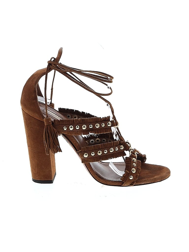 Click to view more detailed imagery on our partner's website Pre-owned Aquazzura Sandals In Brown