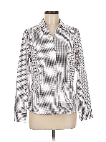 Jones New York Signature Long Sleeve Button-Down Shirt (view 1)