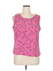 Notations Sleeveless Blouse