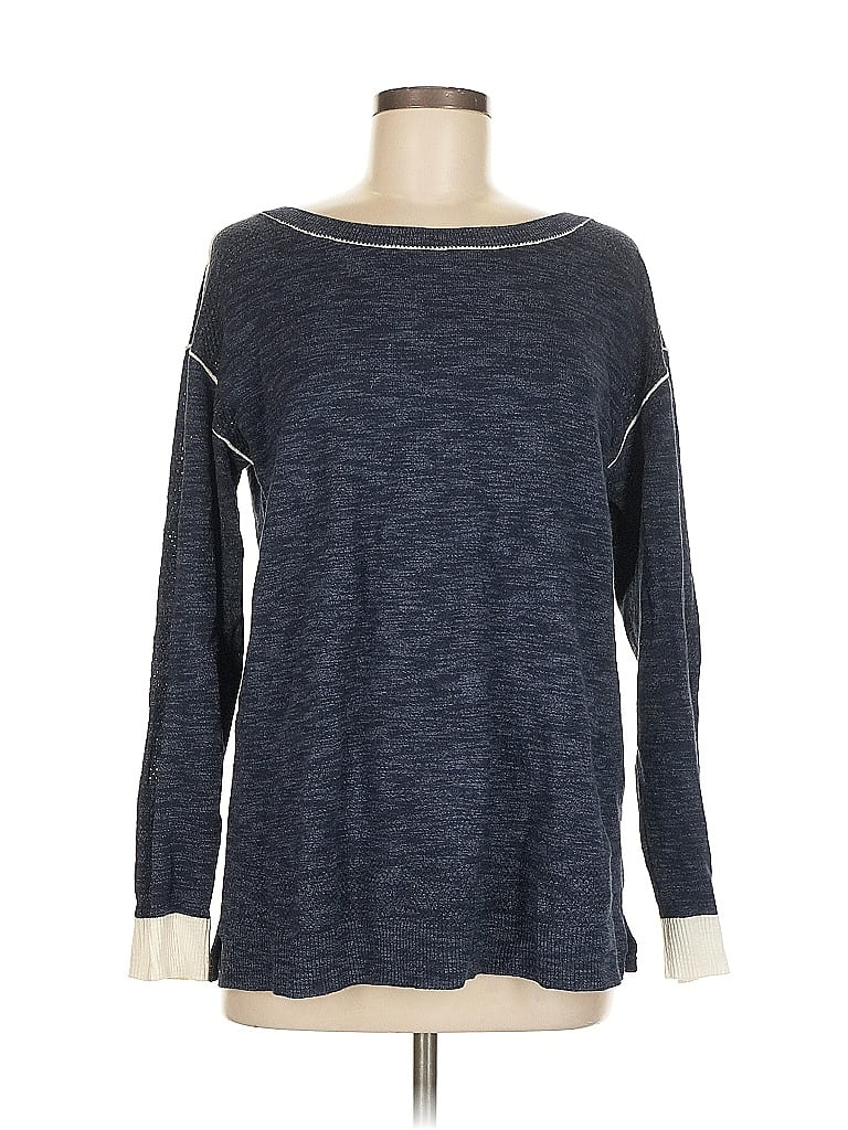 T by Talbots Gray Long Sleeve Top Size M - photo 1