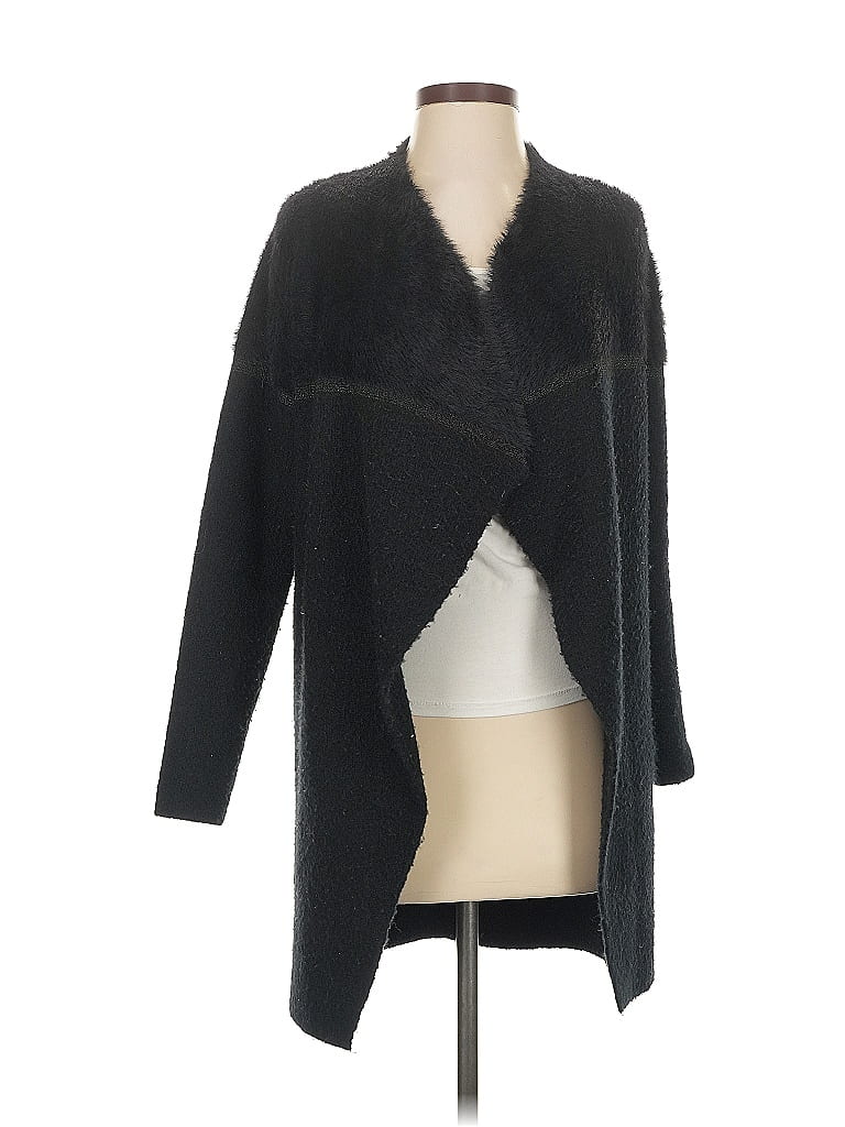 Pre-owned Max Studio Cardigan Sweater In Black