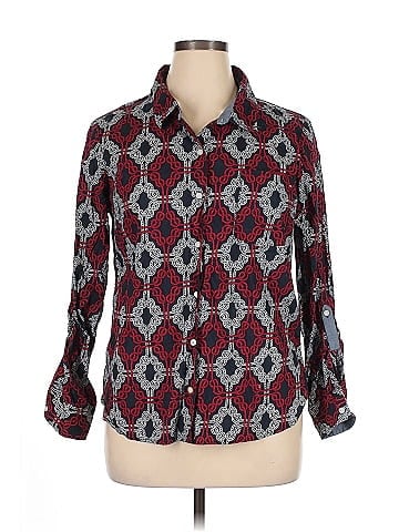Tommy Hilfiger Long Sleeve Button-Down Shirt (view 1)