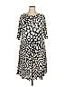 Roaman's Polka Dots Ivory Casual Dress Size 18 - 20 - photo 1