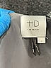 HD in Paris 100% Silk Gray Short Sleeve Top Size M - photo 8