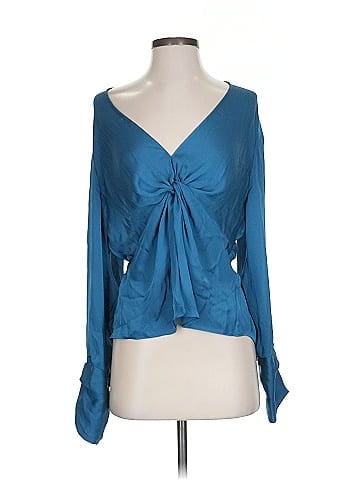 BCBGMAXAZRIA Long Sleeve Blouse (view 1)