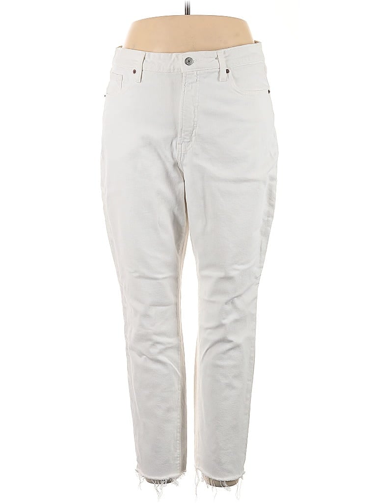 Pre-owned Old Navy Jeans In White