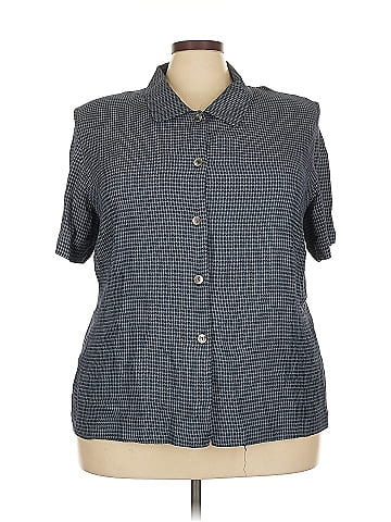Donna Ricco Short Sleeve Blouse (view 1)