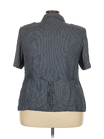 Donna Ricco Short Sleeve Blouse (view 2)
